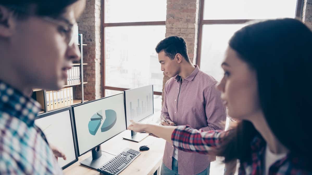 Founders thinking through sales funnels and digital marketing strategy