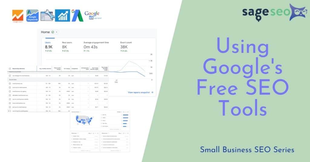 Using Google Free SEO Tools for your small business