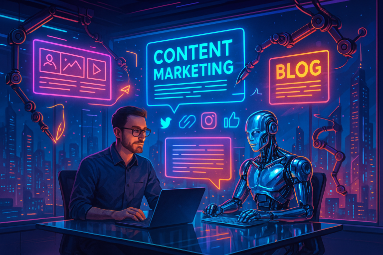 The Future of Content Marketing: AI Narratives and Automation
